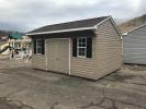 12x16 Cottage with Plenty of Shelving